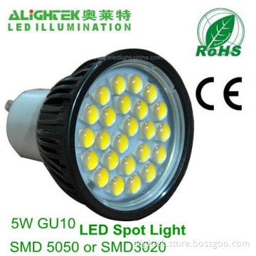 Tuv Approved 5w Dimming Gu10 Led Spot Lamp 5050 